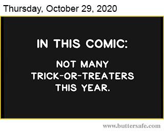 Not Many Trick-Or-Treaters