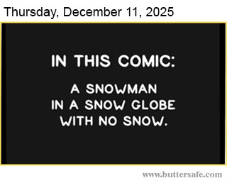Snowman in a Snow Globe