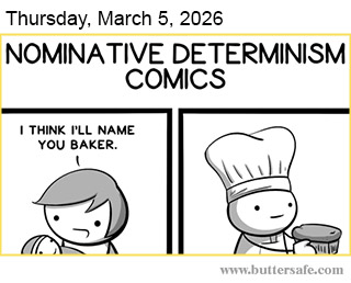 Nominative Determinism Comics