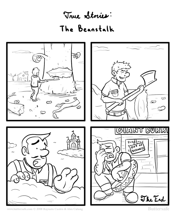 True Stories: The Beanstalk