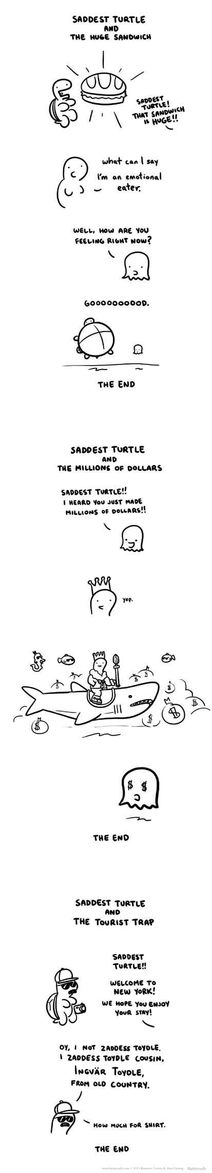 An Assortment of Saddest Turtle