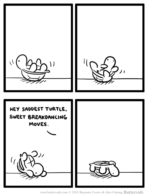 Breakdancing Turtle