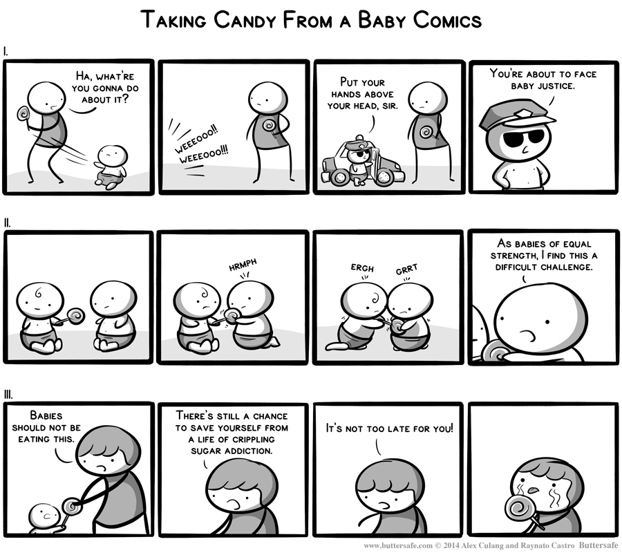 Taking Candy From a Baby Comics