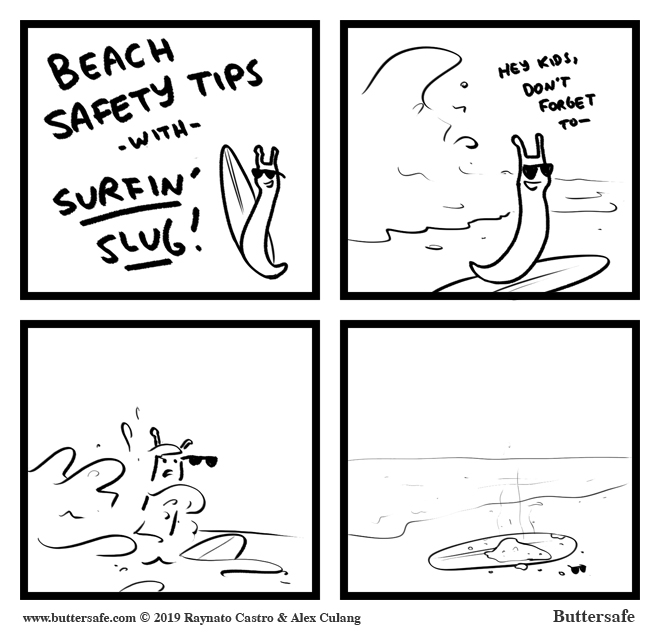 Beach Safety Tips with Surfin’ Slug