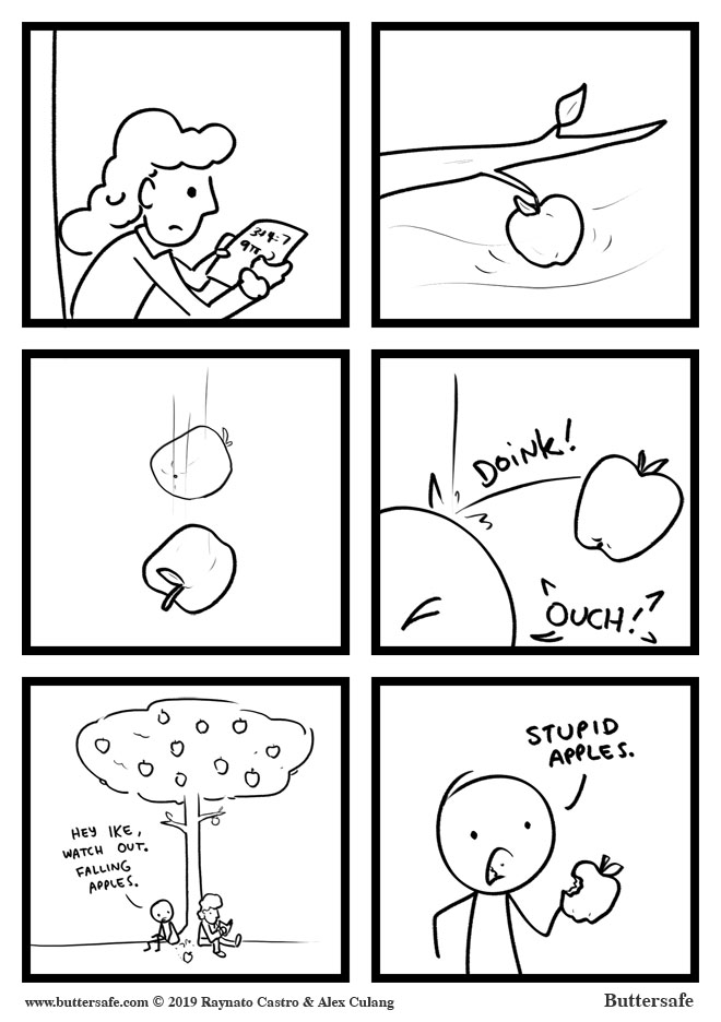 Stupid, Falling Apples