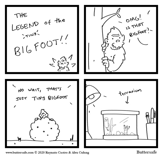 The Legend of the Tiny Bigfoot