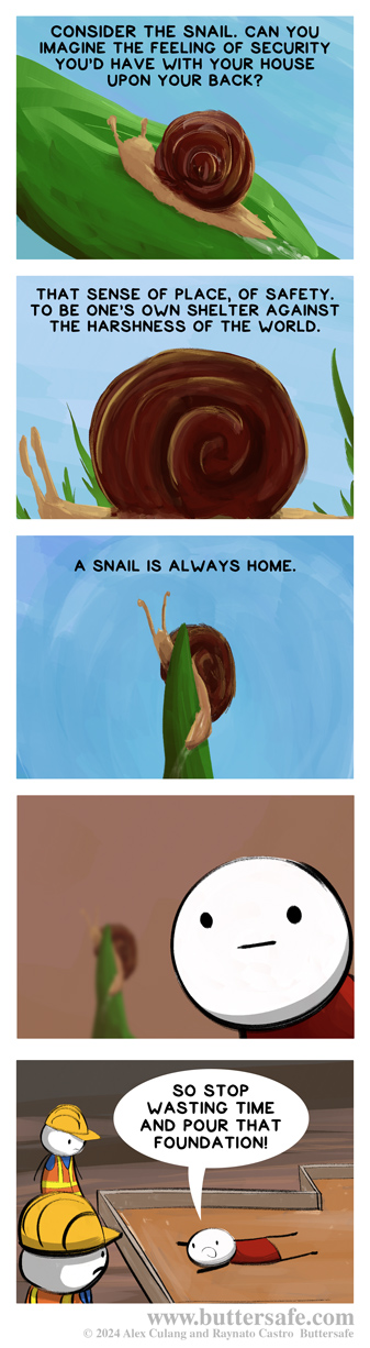Consider the Snail