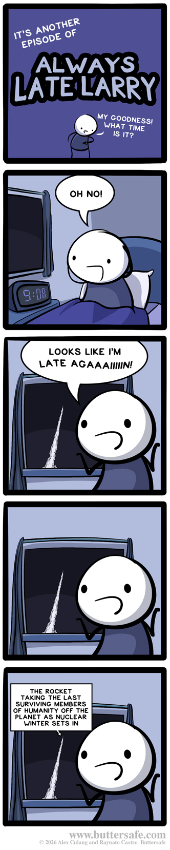 Always Late Larry